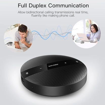 PC Microphone Speaker Business Conference USB Speakerphone for Skype, Webinar, Call Center
