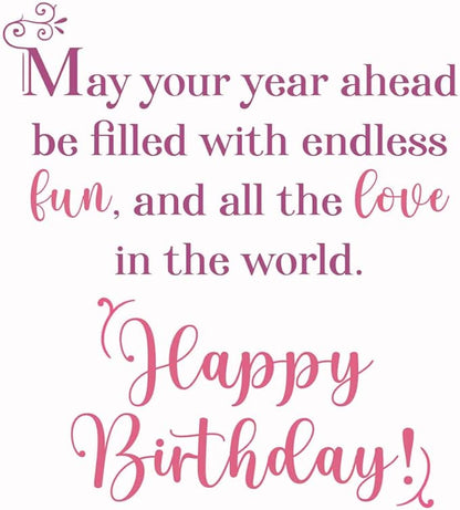 Prime Greetings Religious Birthday Card For Granddaughter, Made in America, Eco-Friendly, Thick Card Stock with Premium Envelope 5in x 7.75in, Packaged in Protective Mailer