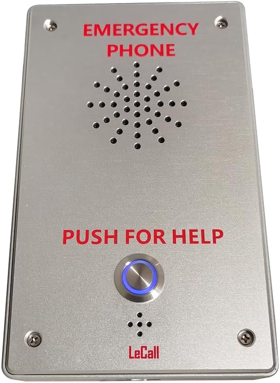 Emergency Dialer Phone/Hotline Phone/Handsfree Speaker Phone, Auto Dial 911, Programmable, Explosion Proof TEP334