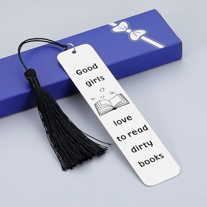 Funny Adult Gag Gifts for Women Smut Bookmark Smutty Book Lovers Gifts Christmas Smut Xmas Gifts for Women Funny White Elephant Gifts for Adult Smutty Book Merch Funny Stocking Stuffers for Women