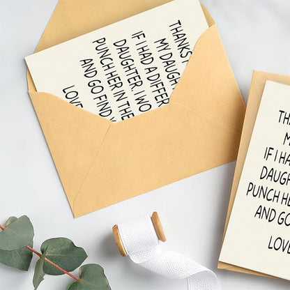 Birthday Card for Daughter | Daughter Birthday Card | Birthday Card Daughter | Daughter Birthday Card from Mom & Dad & Parents | Funny & Happy Birthday Card & Gifts for Adult Daughter