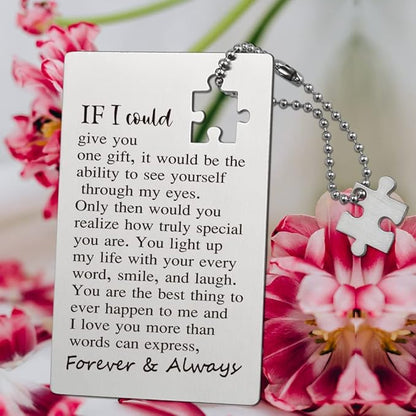 llxxeyopqdxz Wallet Inserts - Engraved Anniversary Card Gifts for Couples & Lovers