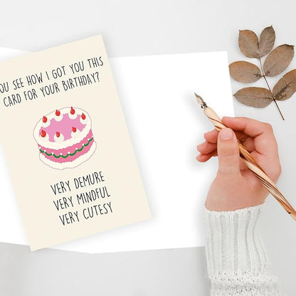 Funny Birthday Card and Gift for Men, Women, Husband, Wife, Boyfriend, Girlfriend, Him, Her – happy birthday card, funny card Gift