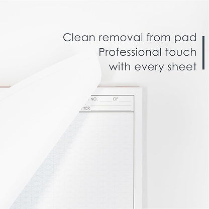 8.5" x 11" Isometric Graph Paper 50 Sheets Landscape - 0.25" Grid, Non-photo Blue, High Brightness, Drafting, Engineering, Art, 3D Design (3-Pack)