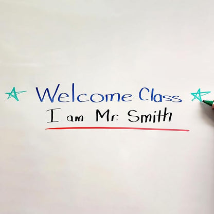 Artline 5109A Magnum White Board Markers Dry Erase with Jumbo Big Nib For Clear, Visible Lettering, Black, Red, Blue, and Green - 4 Pack