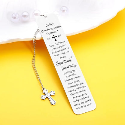 Confirmation Sponsor Gifts for Men Women Thank You Gifts Catholic Sponsor Gifts Confirmation Gifts for Teenage Girl Boys Baptism Gift for Adult Pastor Appreciation Christmas Gift Graduation