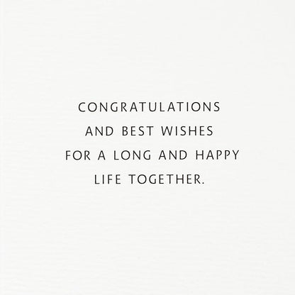 Hallmark Wedding Card, Engagement Card, Bridal Shower Card (To Have and To Hold Wedding Bands)