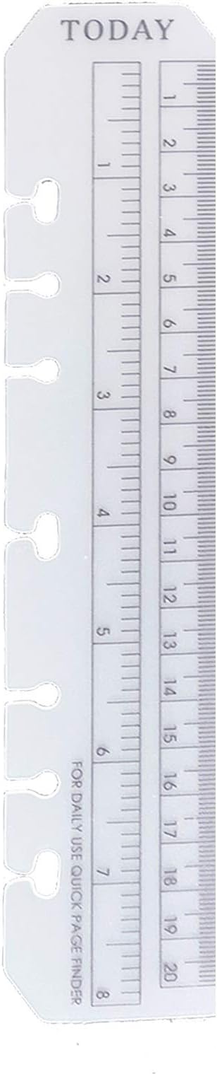 Chris.W A5 Refills Paper, 3 Pack 40 Sheets A5 Colorful Grid Binder Paper, 3 Pcs Binder Pockets, 1 Page Marker - 6 Hole Notebook Inserts for 6 Ring Refillable A5 Binder Notebook Planner