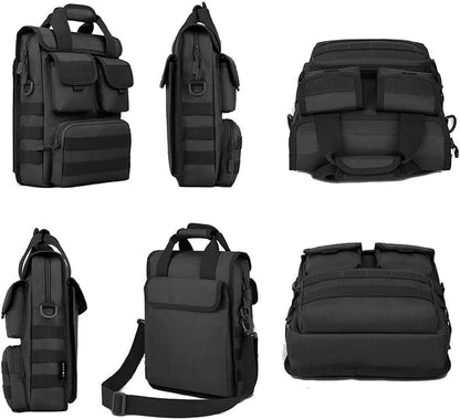 CamGo Tactical Briefcase Small Military 12 inch Laptop Messenger Bag Computer Shoulder Bag
