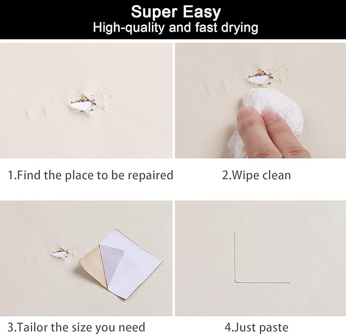 CHEIGHY Leather Repair Patch for Couches Self-Adhesive Leather Repair Tape kit for Furniture Sofa Vinyl Car Seats Couch Chairs Shoes Down Jackets (Beige, 3.9X79 inch)