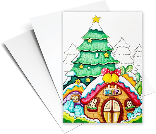 100 Sheets White Cardstock Thick Paper - Blank Heavy Weight 350gsm Cover Card Stock for Invitations,Stationery Printing,Scrapbooking,Crafts,DIY Cards, Paper Crafting (8.5x11 Inches)