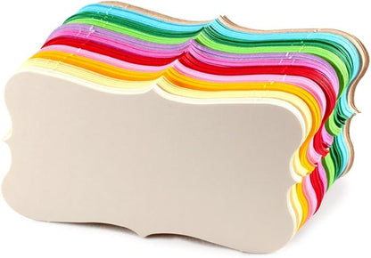 PPAPPAPPIYO Color Blank index cards Business Cards (110) Paper 3.5 in x 2 in - Blank