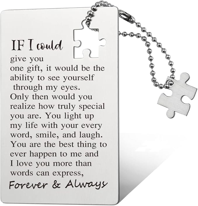 llxxeyopqdxz Wallet Inserts - Engraved Anniversary Card Gifts for Couples & Lovers