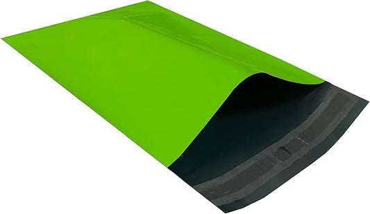 Colored Poly Mailers Pack of: (Green, 7.5" x 10.5" pack of 500) Be creative with your packaging with Colored mailers