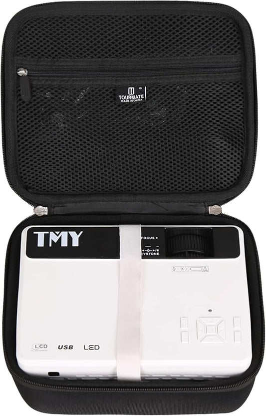 Hard Storage Case for TMY Projector 7500 Lumens 1080P Full HD Supported Portable Projector(ONLY CASE)