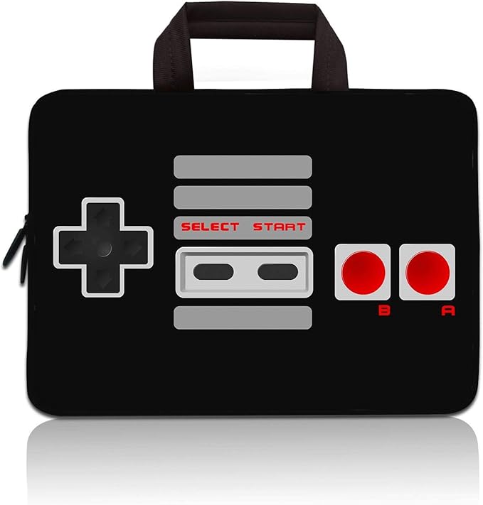 14 14.1" 14.2" 15" 15.4" 15.6" inch Inch Laptop Sleeve Protective Bag with Outside Handle,Ultrabook Notebook Carrying Case Handbag Compatible with Dell Toshiba HP Chromebook(Games)