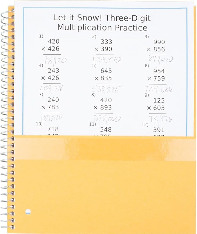 Five Star Spiral Notebook, 1 Subject, Wide Ruled Paper, 10-1/2" x 8", 100 Sheets, Assorted Colors, Color Will Vary, Office Product , 1 Count (05200)