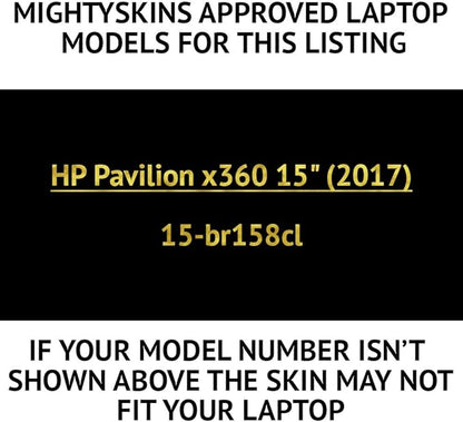 MightySkins Skin Compatible with HP Pavilion x360 15" (2017) - Solid Pink | Protective, Durable, and Unique Vinyl Decal wrap Cover | Easy to Apply, Remove, and Change Styles | Made in The USA