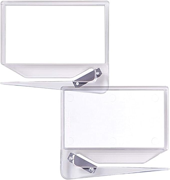 Business Card Zippy Letter Opener, Clear, Made in The USA (1 Piece)
