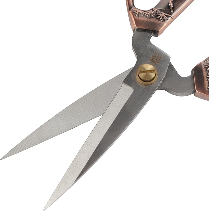 JubileeYarn Classic Chinese Small Embroidery Craft Scissors - Bronze, Copper, Silver - 1 Scissor Each