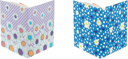 Daisy Book Sox, Middle and Primary School Students Reusable Classroom Textbook Cover for Back to School, Washable Stretchable Book Cover