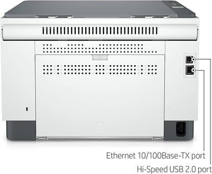 HP LaserJet MFP M234dw Wireless Monochrome All-in-One Printer Scanner, Copier, Fax, Bluetooth, Wifi, USB, Ethernet Connectivity, Instant Ink ready Ideal for Small Businesses and Home Offices (Renewed)