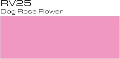 Copic Markers RV25-Sketch, Dog Rose Flower