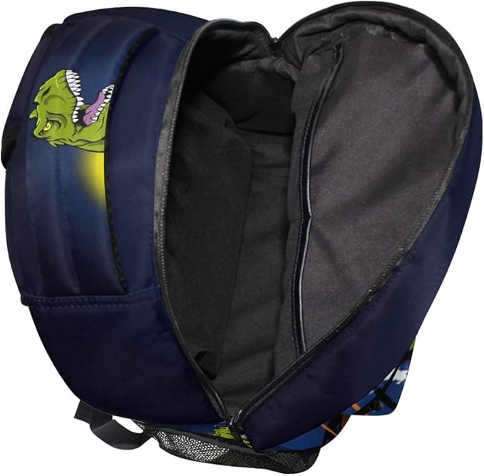 senya Dinosaur The Planet School Backpack Travel Rucksack Book Bag Laptop Backpack Casual Daypack for Travel/College/Work One Size
