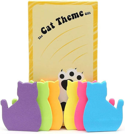 180 Sheets Cat Sticky Notes Set, Cat Lover Gifts for Women, Cute Office Supplies - Desk Accessories for Work, School, Office