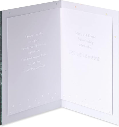 American Greetings Wedding Card (It Blooms)