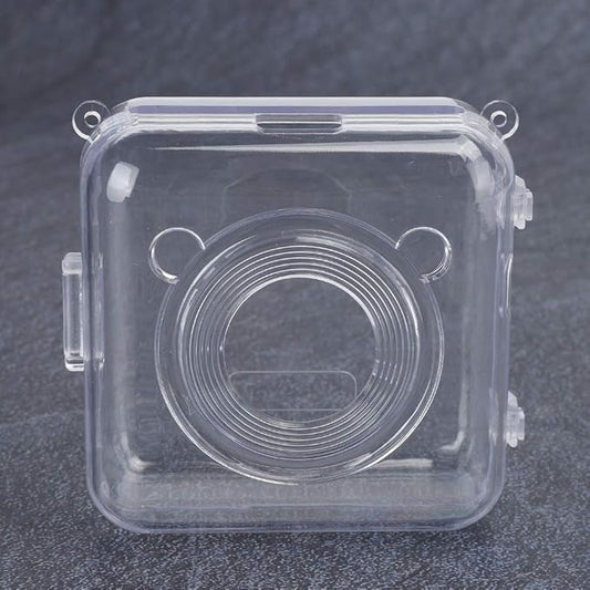 ASHATA Transparent Case for PeriPage Mini Pocket, Shockproof Pocket Printer Protective Shell for Peripage Pocket Thermal Printer (Transparent)