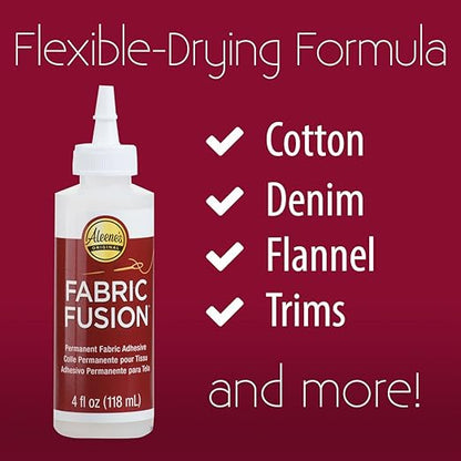 Aleene's Fabric Glue Fabric Fusion Permanent Pen 0.34oz