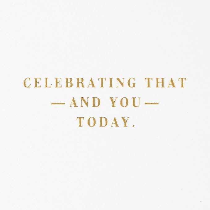 Hallmark Signature Birthday Card for Women (Only One You)