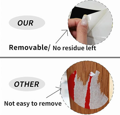 Black Labels Stickers 2 X 3 Inch, Removable Rectangular Moving Labels, Large Color Coding Labels Moving Stickers- 250 Labels