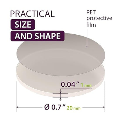 Sticky Dots Double Sided 120PCs - Poster Putty Removable Non Marking - Adhesive Dots Picture Hangers Without Nails - Double Sided Tape Sticky Pads for Crafts Hanging Balloon Stickers