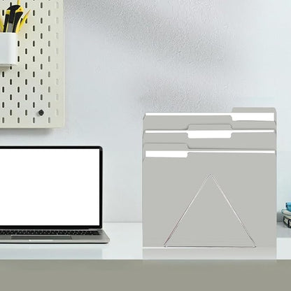 File Folder, RAZCC 150 Pack 1/3 Cut Tab File Folders Letter Size, Grey, Folders with Tab, Great for Organizing and Easy File Storage