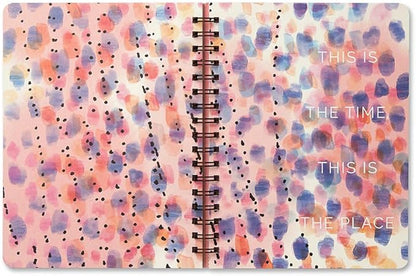 Compendium Spiral Notebook - Good Things Start Here — A Designer Spiral Notebook with 192 Lined Pages, College Ruled, 7.25”W x 9.25”H