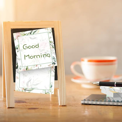 9 Pieces Boho Leaves Sticky Note Pads Adhesive Memo Notes Self-Stick Note Pads for Reminders, Study, Work, Office, School and Home, 9 Styles