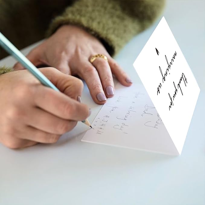 6 Pieces Wedding Day Card, Thank You for Marrying Us, Thank You Card for Officiant, Priest, Minister, Judge, Pastor Gifts.（Thank You - 6cards B）