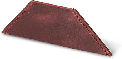 Londo Genuine Leather Handmade Bookmark (Set of 2) (Triangle, Damson)