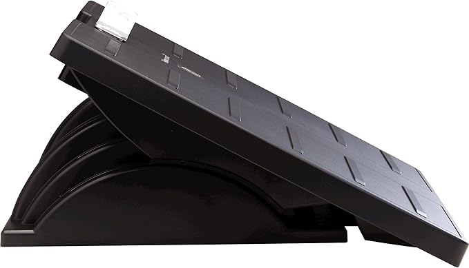 Fellowes Office Suites Adjustable Foot Rest (8032201) , Black