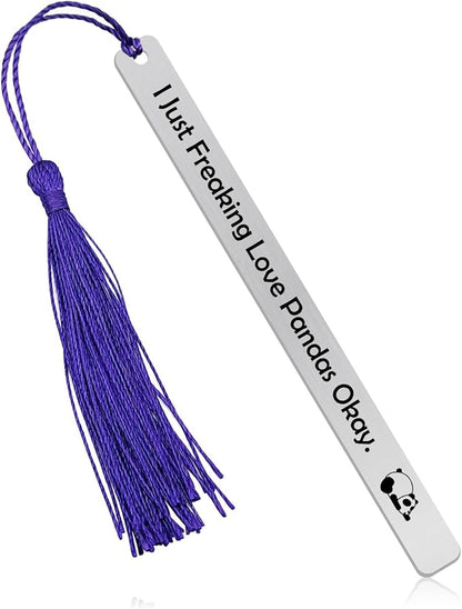 Panda Bookmark Panda Lover Gift Bookmark Book Lover Gift Animal Lover Gift for Girls Gift for Panda Lover Panda Theme Bookmark Christmas Graduation Birthday Gift for Panda Lover Daughter