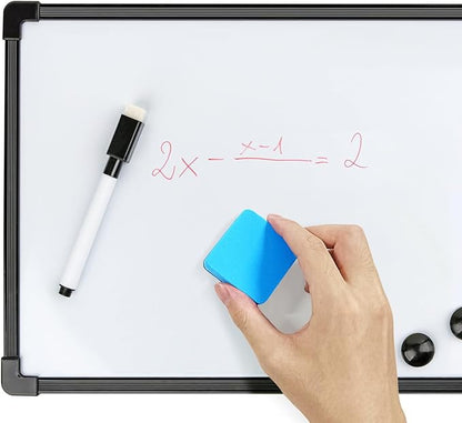 Magnetic Whiteboard Eraser,12 Pcs Mini Dry Erase Erasers,Whiteboard Eraser for Classroom, Home, and Office