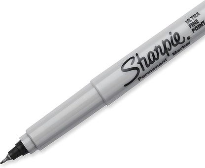 Sharpie 37665PP Permanent Markers, Ultra Fine, 5 Pack