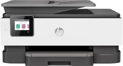 HP OfficeJet Pro 8025e Wireless Color All-in-One Printer with bonus 6 free months Instant Ink with HP+ (1K7K3A), Gray