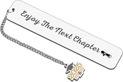 2025 Graduation Bookmark Gifts for Women Men Graduation Gifts for Him Her College Graduation Gifts for Boys Girls Class of 2025 High School Graduation Gifts for Senior Students PhD Graduation
