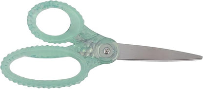Westcott 7" GEM Crystal-Design Student Scissors, for Kids Aged 12+ - Scissors for School, Craft, Home, DIY, Classroom - Green