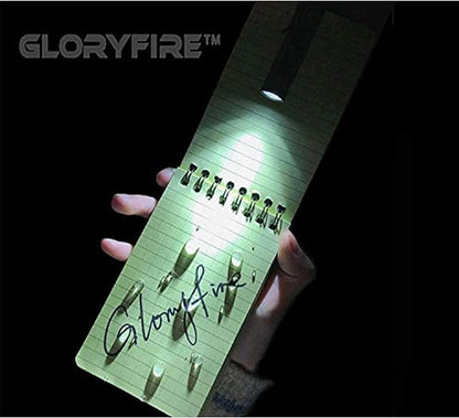 GLORYFIRE Waterproof Notebook All Weather Shower Pocket Tactical Notepad with Cover Steno Pad Memo Book