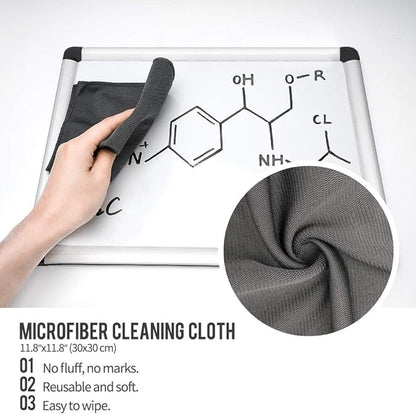 loukin Non-Toxic Whiteboard Cleaner, 8.5 fl oz Dry Erase Board Cleaner, Low-Odor White board Cleaning Spray, Removes Stubborn Marks from Whiteboards, Chalkboard (12-Pack)