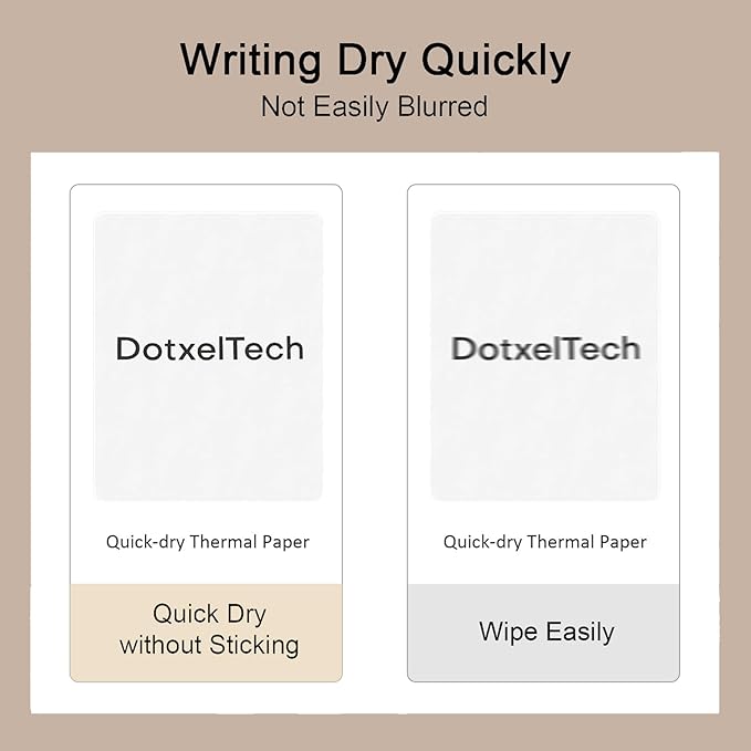 100 Sheets Thermal Printer Paper, 8.5''×11'' US Letter Size, Advanced Printing Paper, Thermal Paper Compatible with Brother Letter Portable Printer, Printer Paper for M08F-Letter, M832, M834, MT800